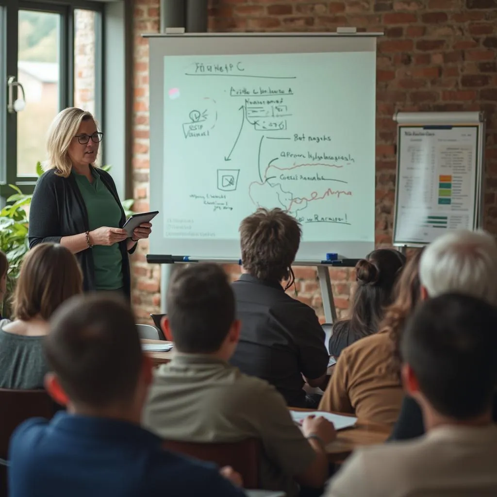 Taller de educación financiera impartido por FinArg